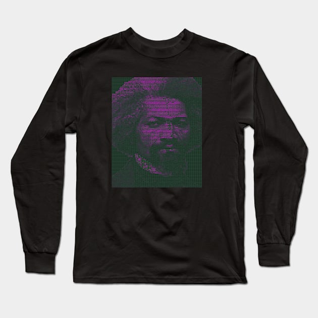 frederick douglass Long Sleeve T-Shirt by artist369